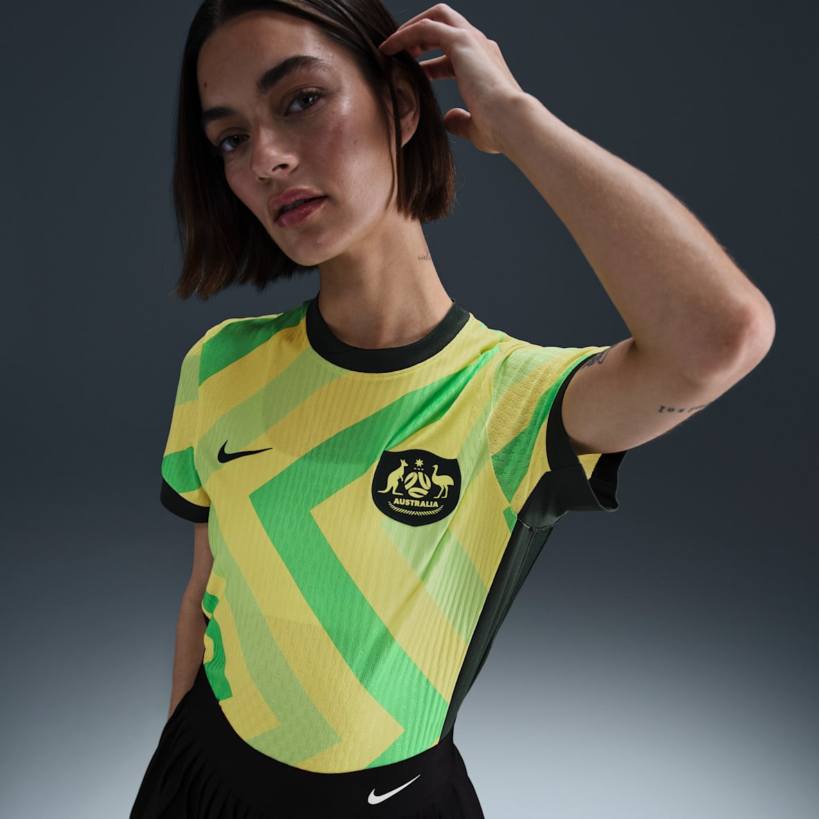 Australia 2025/26 Match Home Women's Nike Dri-FIT ADV Football Authentic Shirt