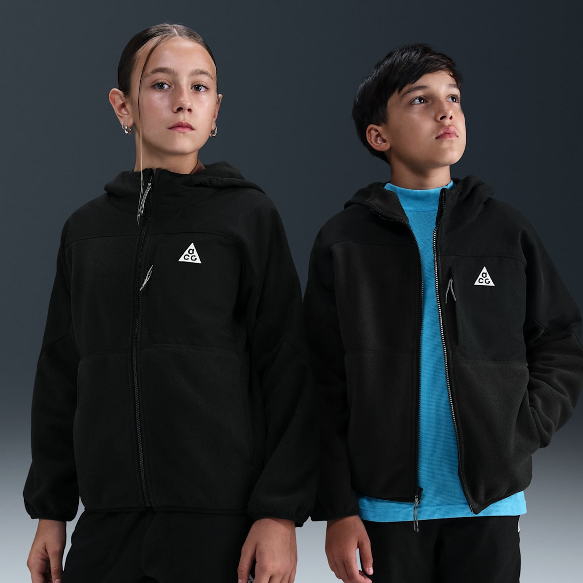 ナイキ ACG "Wolf Tree" ジュニア Polartec® フルジップ パーカー