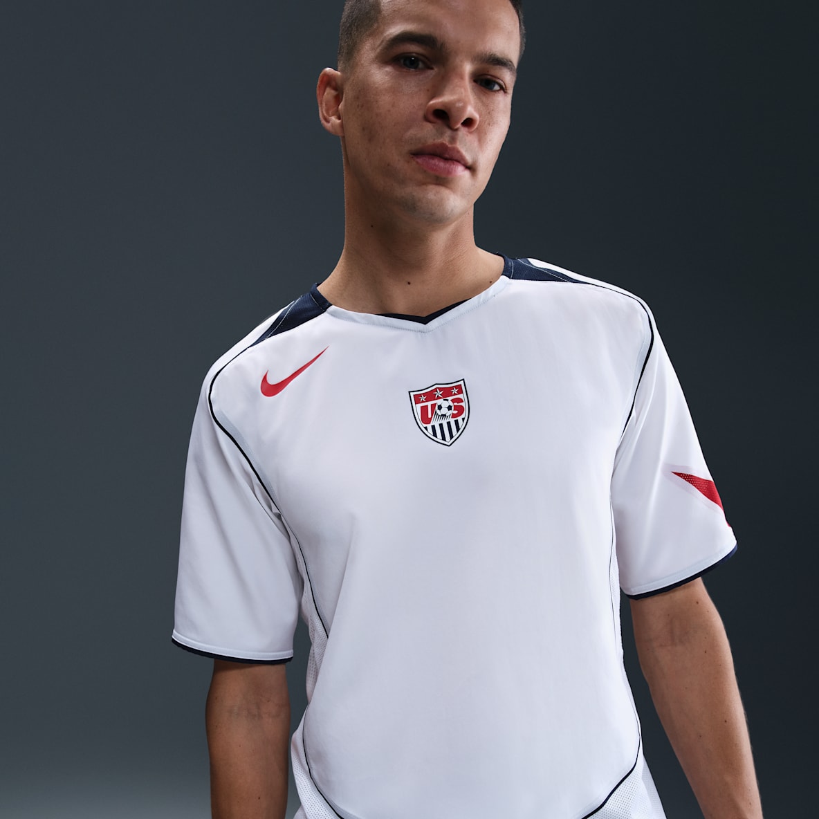 USMNT 2004 Total 90 Reissue Men's Nike Football Replica Shirt