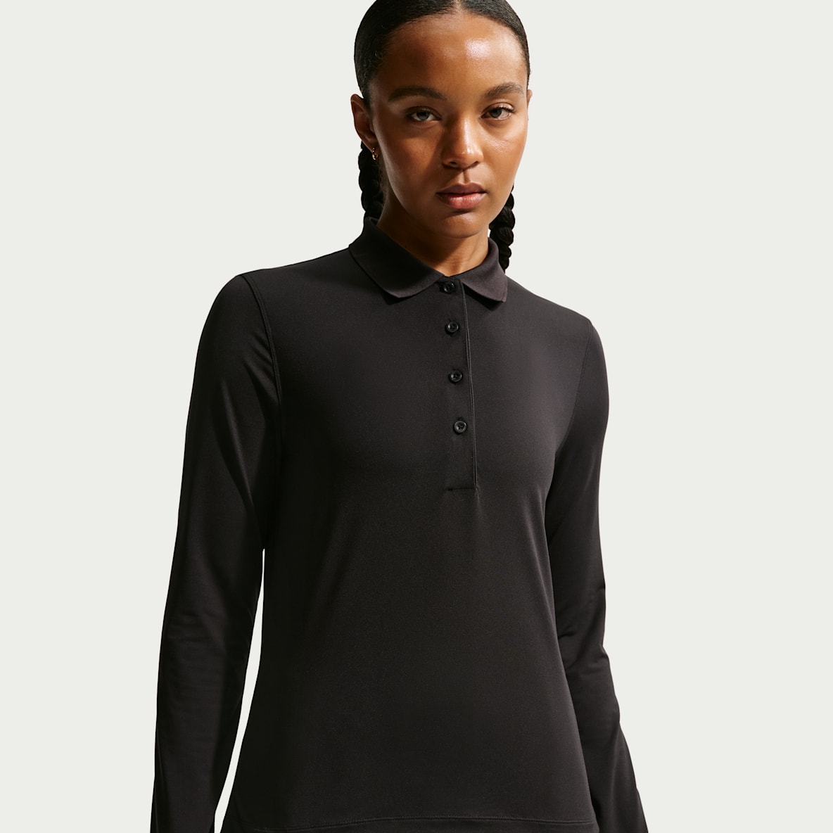 Nike Golf Club Women's Dri-FIT UV Long-Sleeve Golf Polo