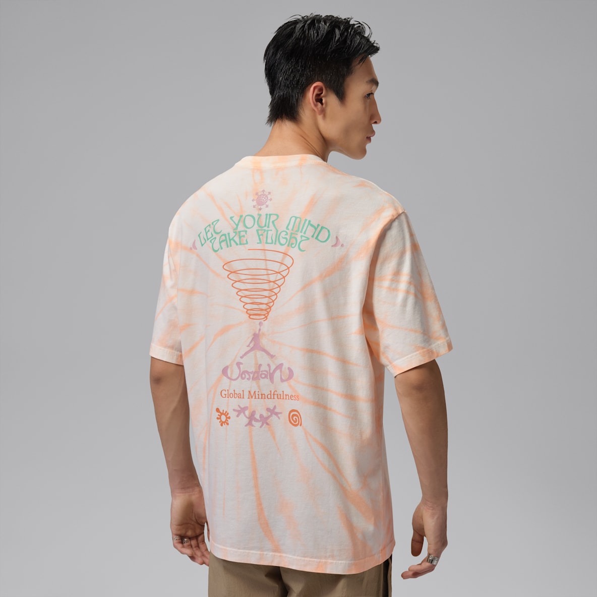 Jordan Brooklyn Playera tie-dye Festival para hombre