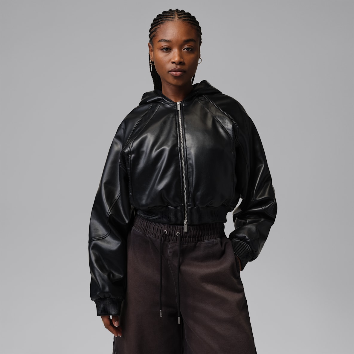 Jordan Flight Women's Faux Leather Jacket