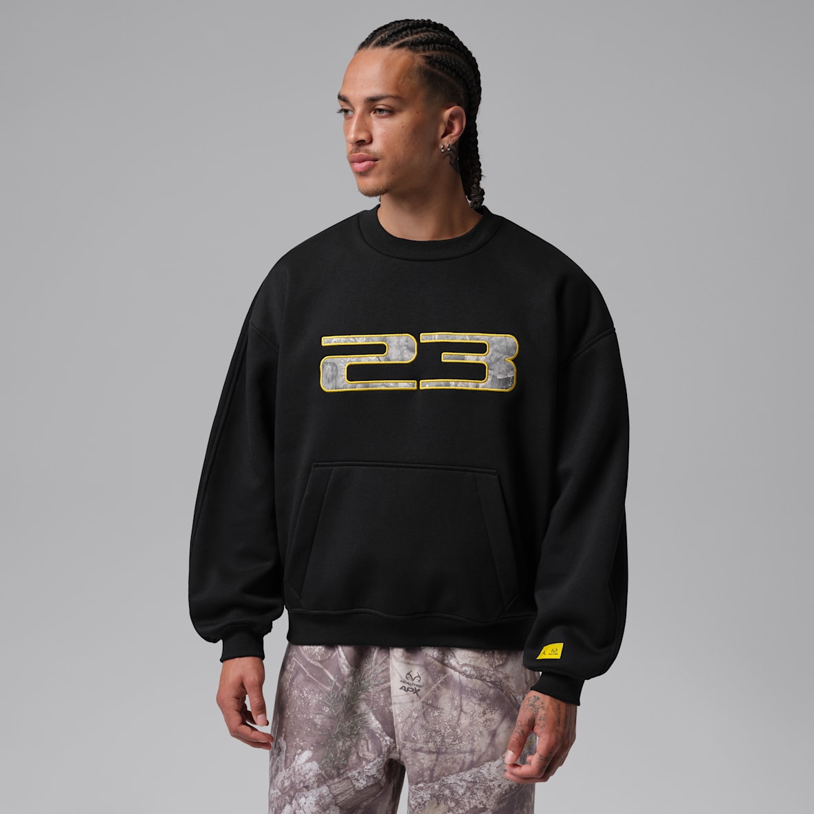 Jordan Brooklyn Sudadera de cuello redondo Realtree para hombre
