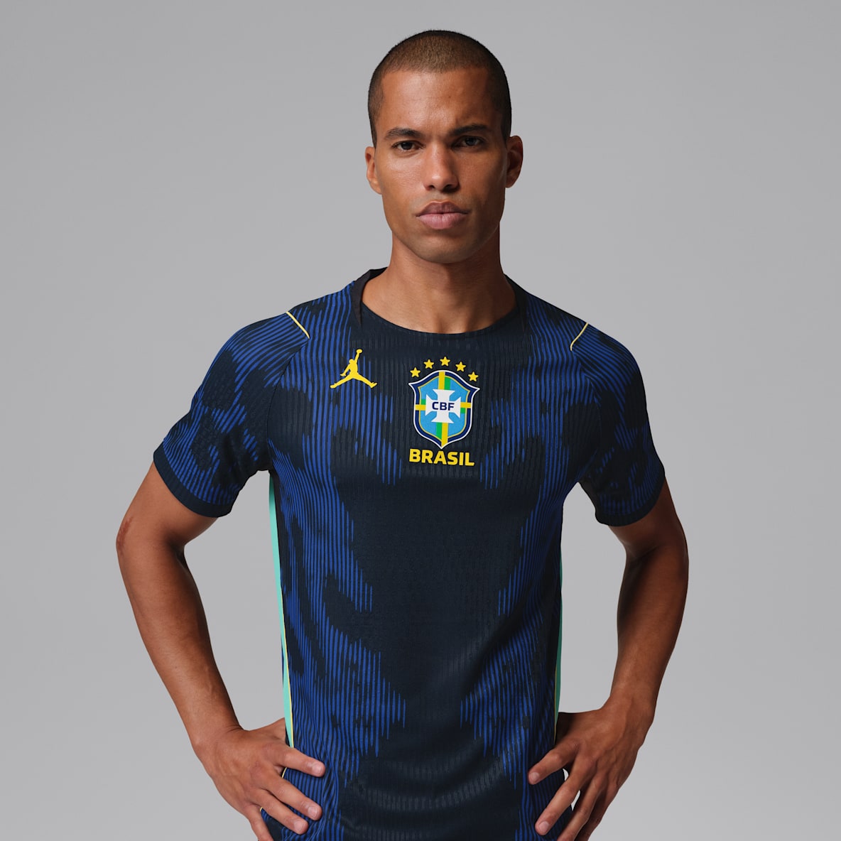 Selección de Brasil visitante 2026 Match Jersey de futbol Nike Aero-FIT para hombre