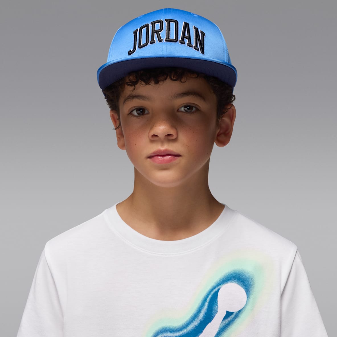 Jordan Big Kids' Satin Flat Brim Cap