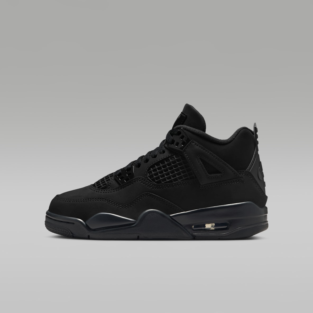 Air Jordan 4 Retro 'Black Cat' Older Kids' Shoes