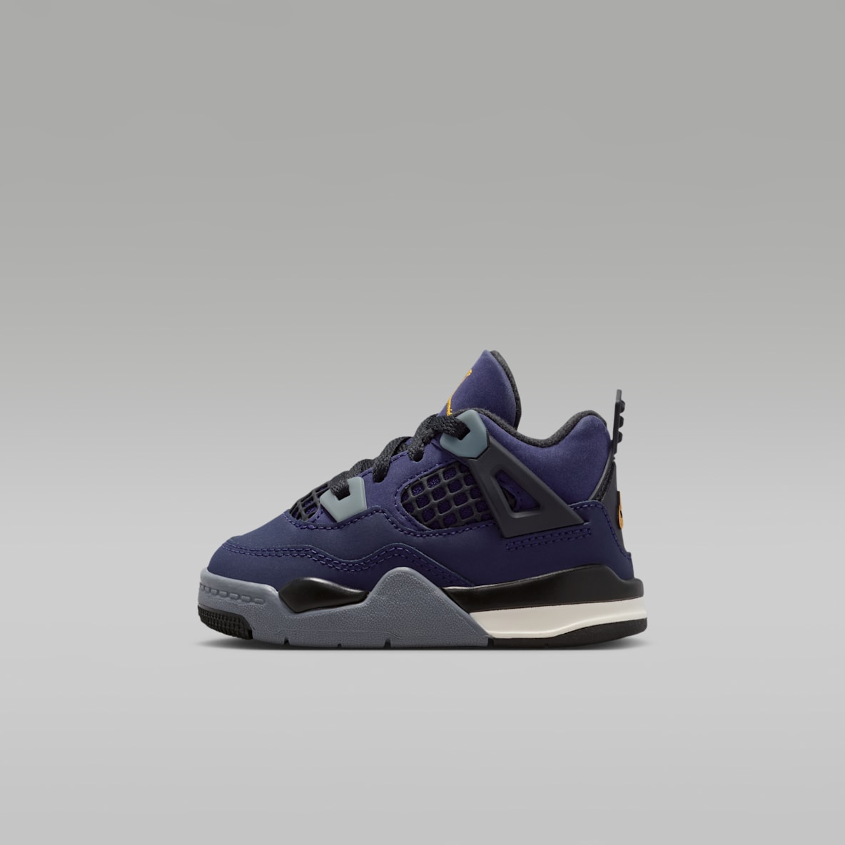 Jordan 4 Retro "Imperial Purple" Tenis para bebé e infantil
