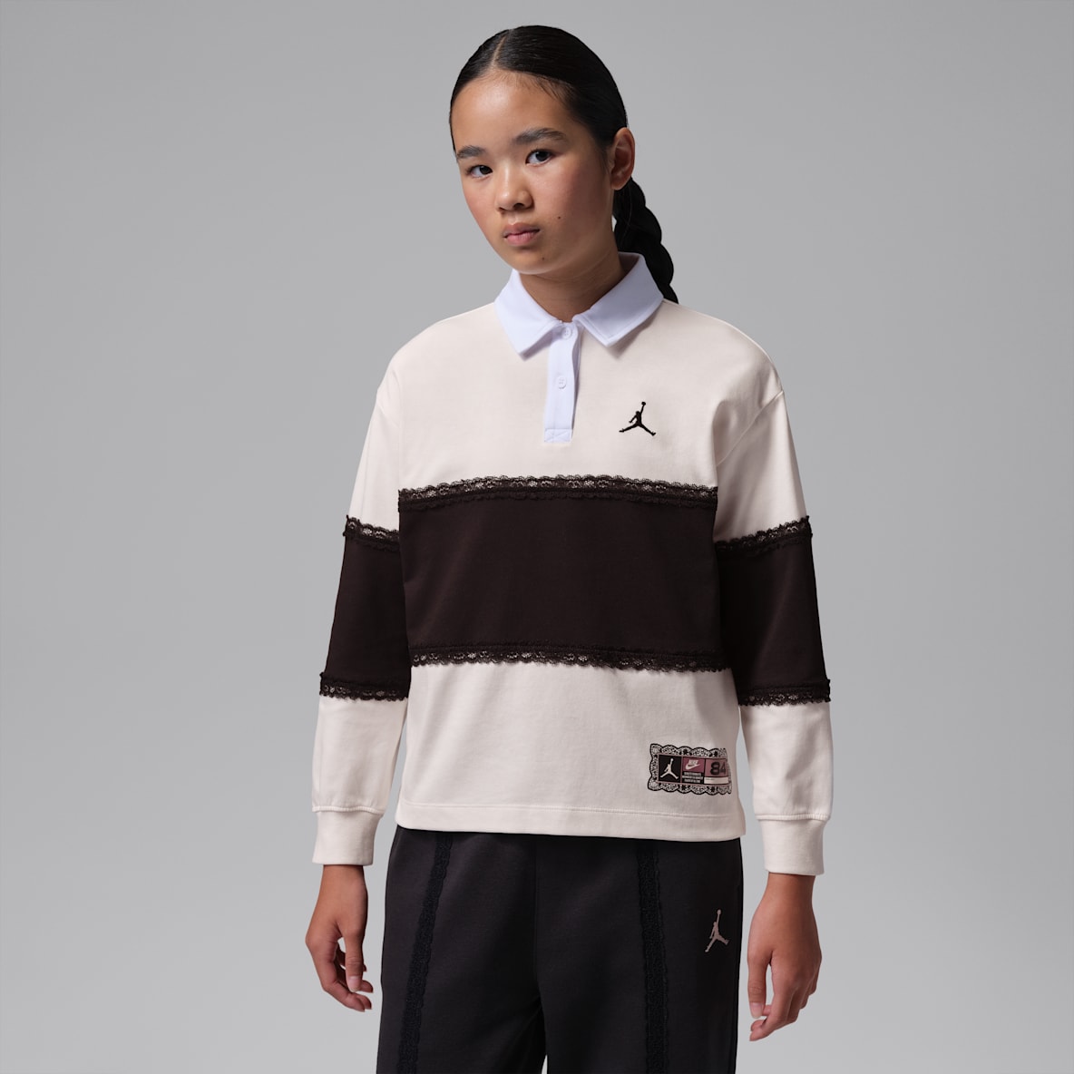 Jordan Playera de rugby Dri-FIT para niños talla grande