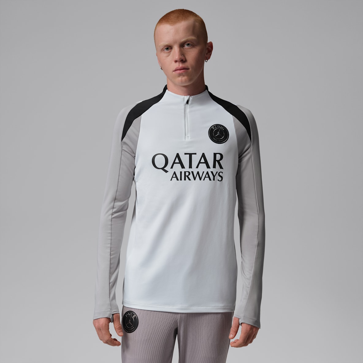 パリ サンジェルマン (PSG) ストライク ナイト エディション メンズ ジョーダン Dri-FIT サッカー ニット ドリルトップ