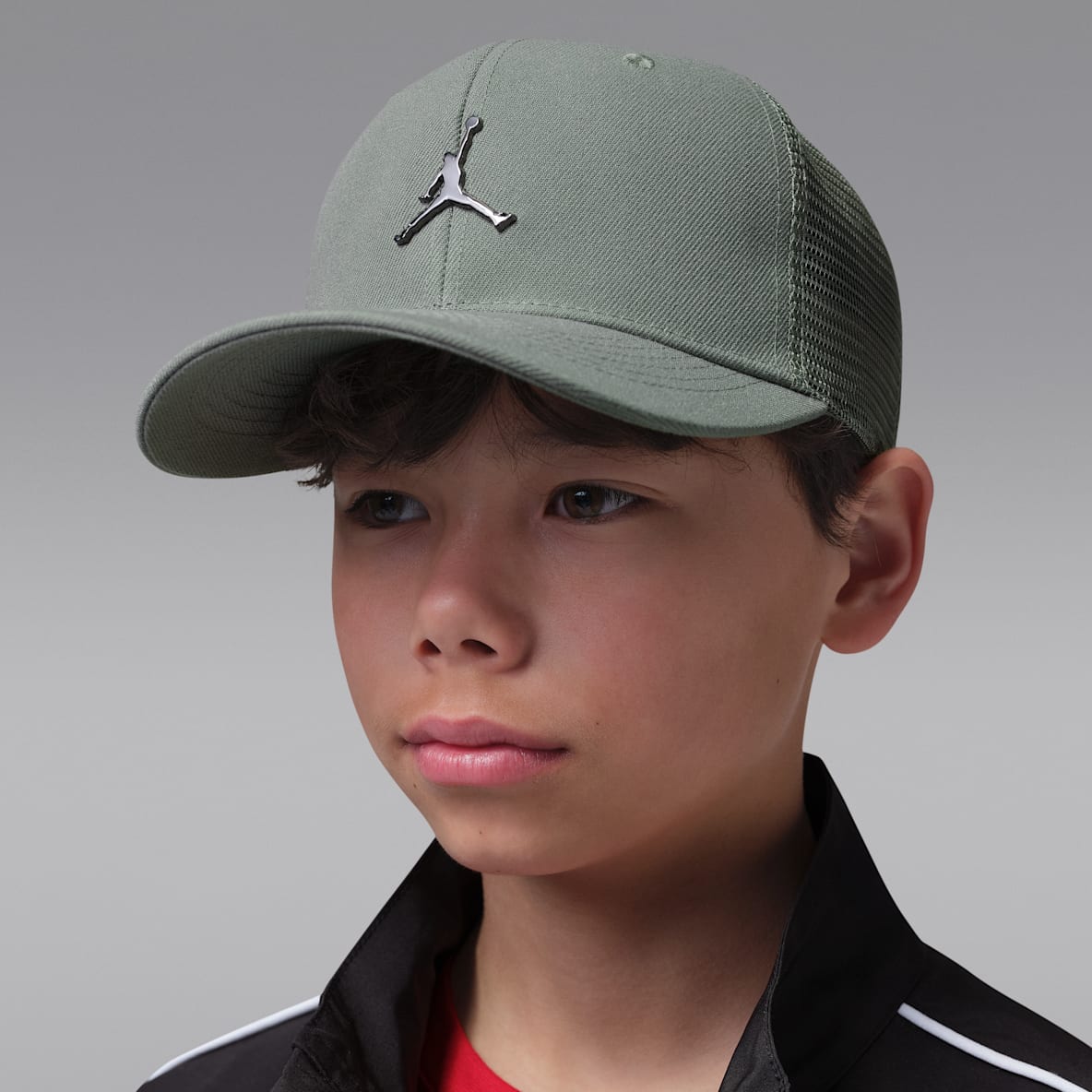 Jordan Big Kids' Metal Jumpman Trucker Hat