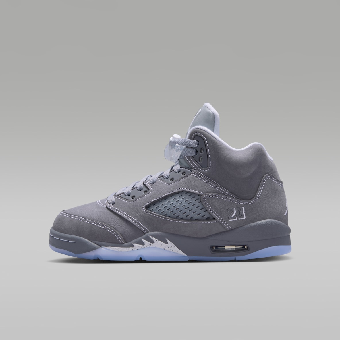 Air Jordan 5 Retro 'Wolf Grey' Older Kids' Shoes