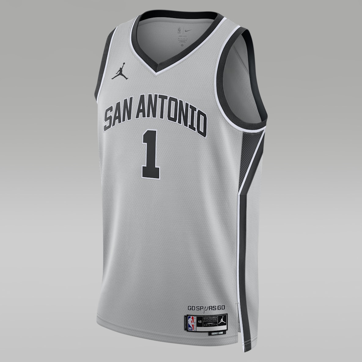 San Antonio Spurs 2025/26 Statement Edition Men's Nike Dri-FIT NBA Swingman Jersey