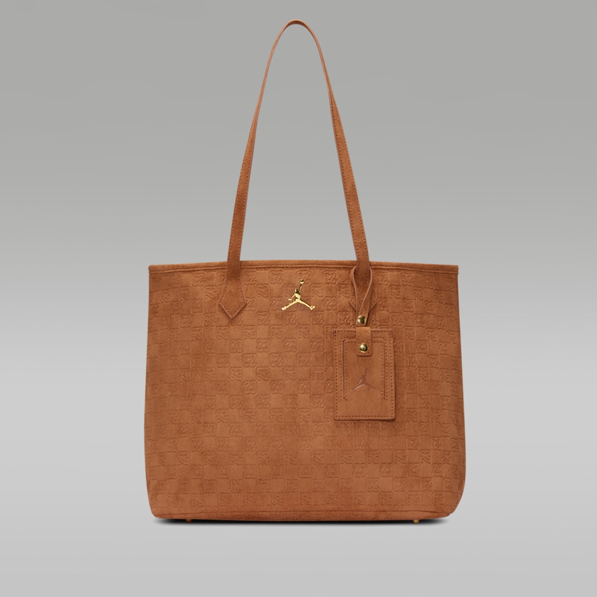 Jordan Bolsa tote de gamuza con monograma (17 L)