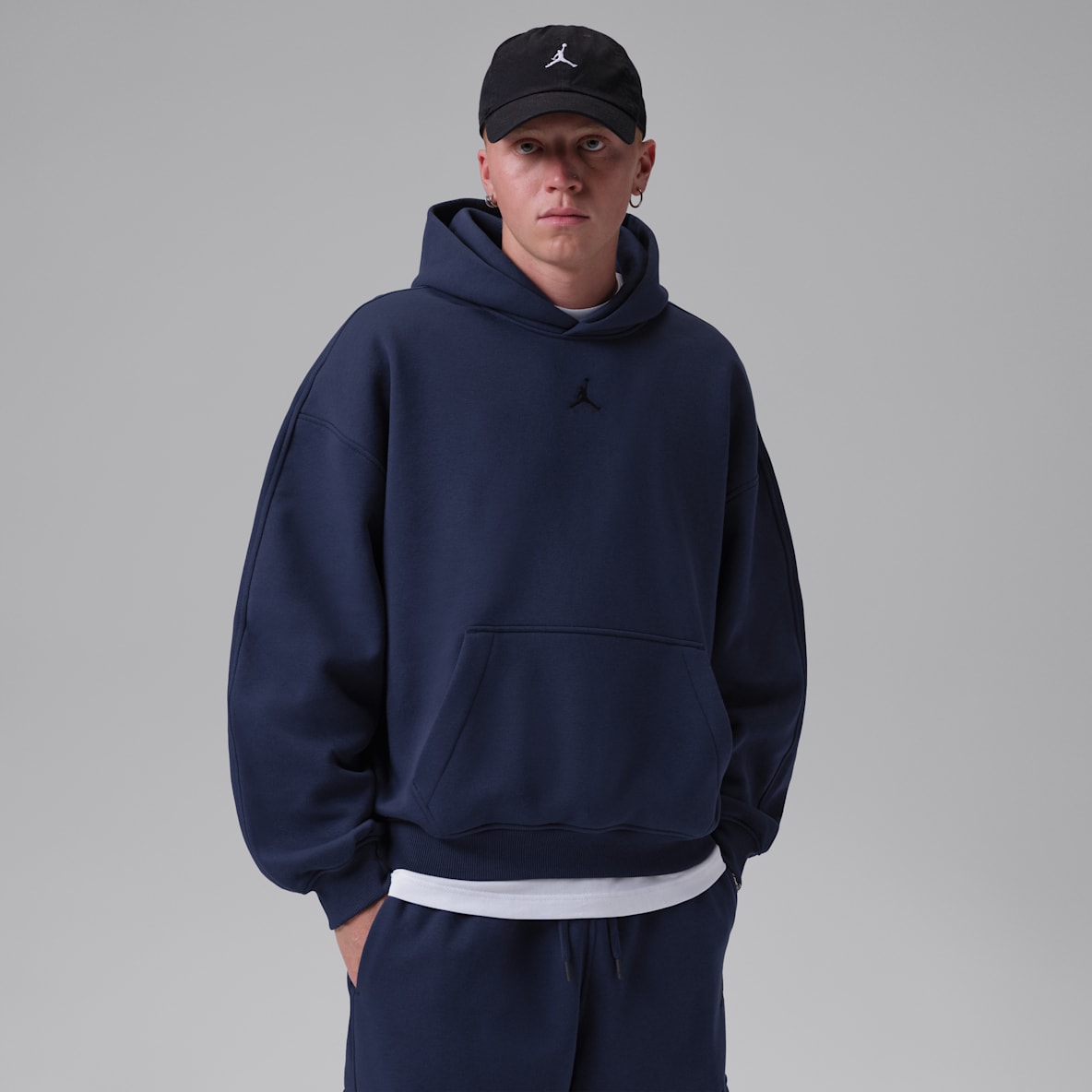 Jordan Brooklyn Men's Oversized Fleece Pullover Hoodie