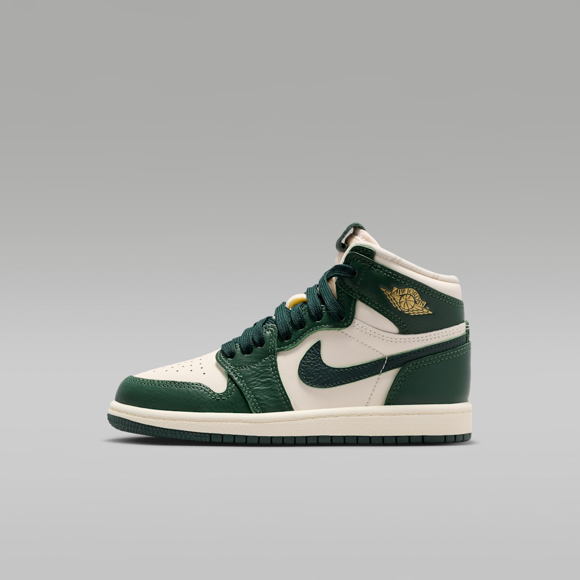 Jordan 1 Retro High OG 'Pro Green' Little Kids' Shoes