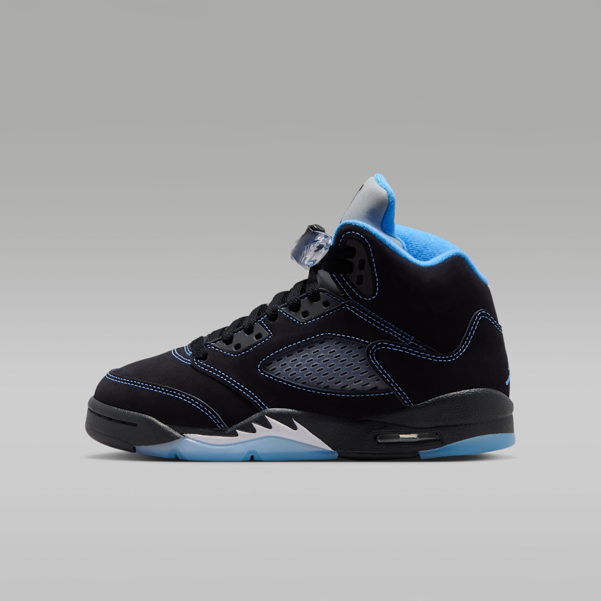 Air Jordan 5 "Black Carolina" Big Kids' Shoes