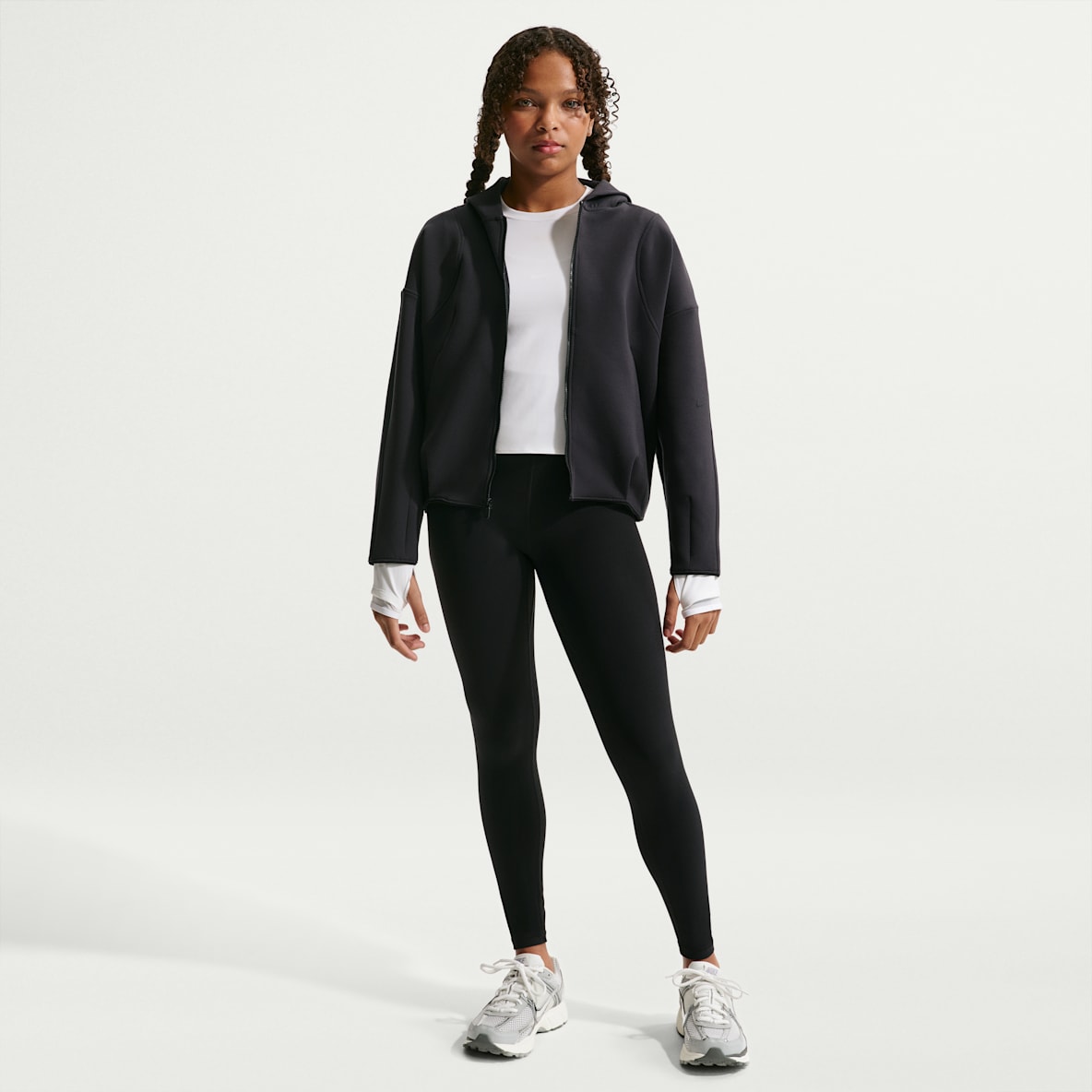 Nike Mavn Girls' High-Waisted Full-Length Leggings