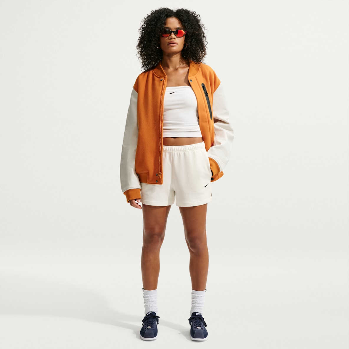 Nike Studio Fleece Lightweight "French Terry" Women's Mid-Rise Shorts