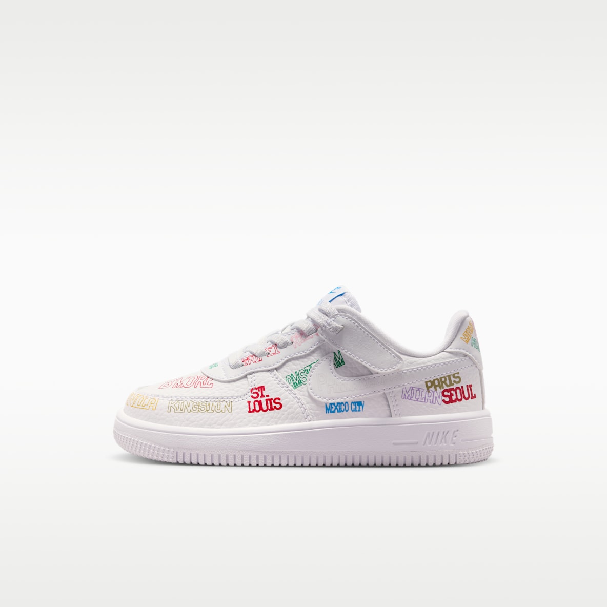 Nike Force 1 Low EasyOn LV8 3 Tenis para niños de preescolar