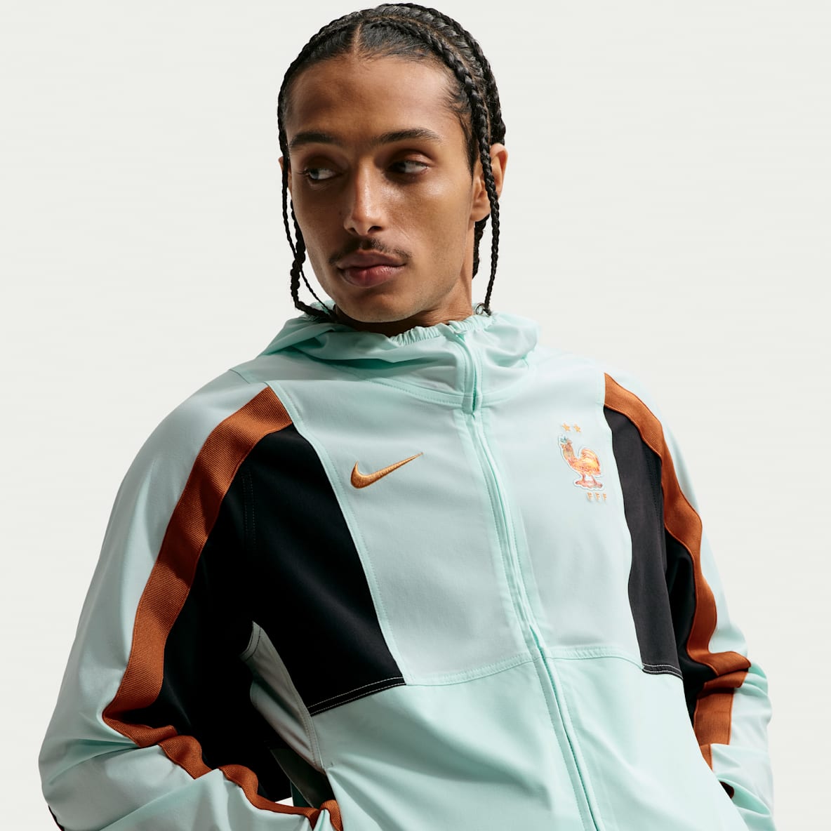 FFF Energy Veste de foot tissée Nike Dri-FIT pour homme