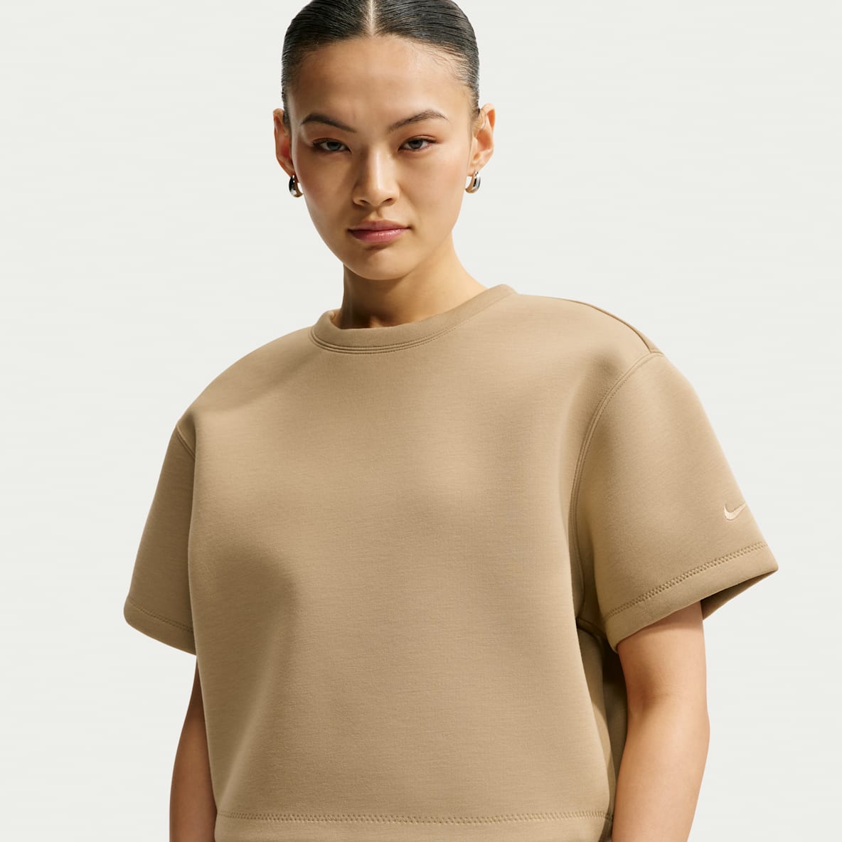 Nike Pre-Game Fleece Women's Oversized Mod-Cropped Top