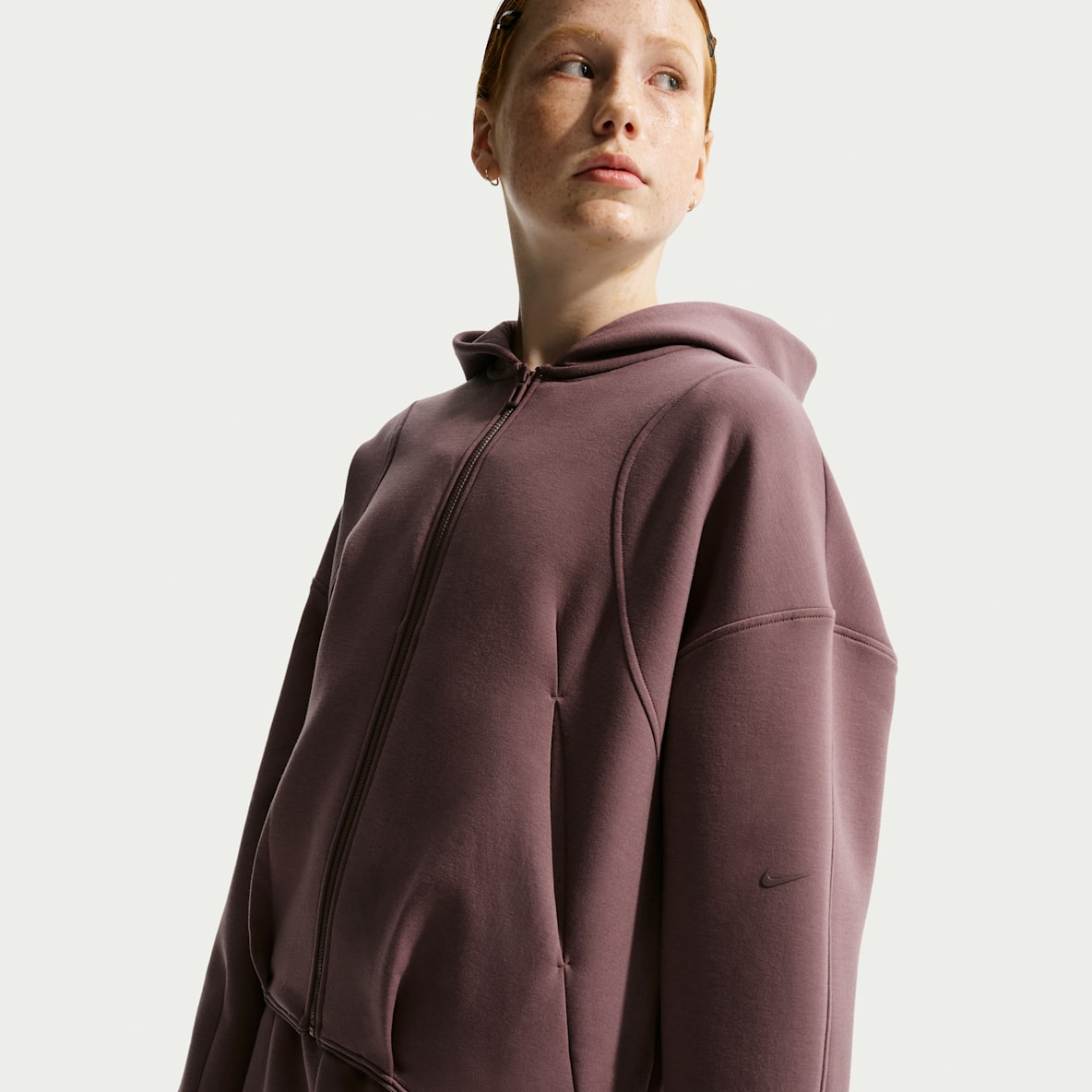 Nike MAVN Girls' Therma-FIT Knit Full-Zip Hoodie