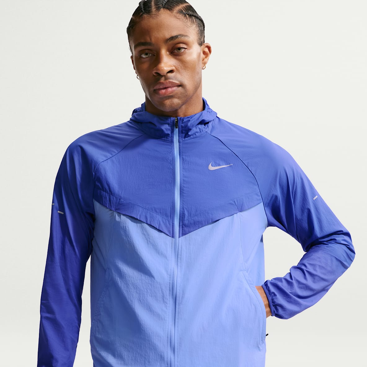 Nike Stride Veste de running déperlante anti-UV pour homme