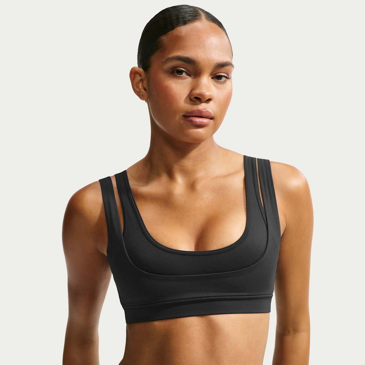 NikeSKIMS Matte ウィメンズ ダブルストラップ スクープ ブラ