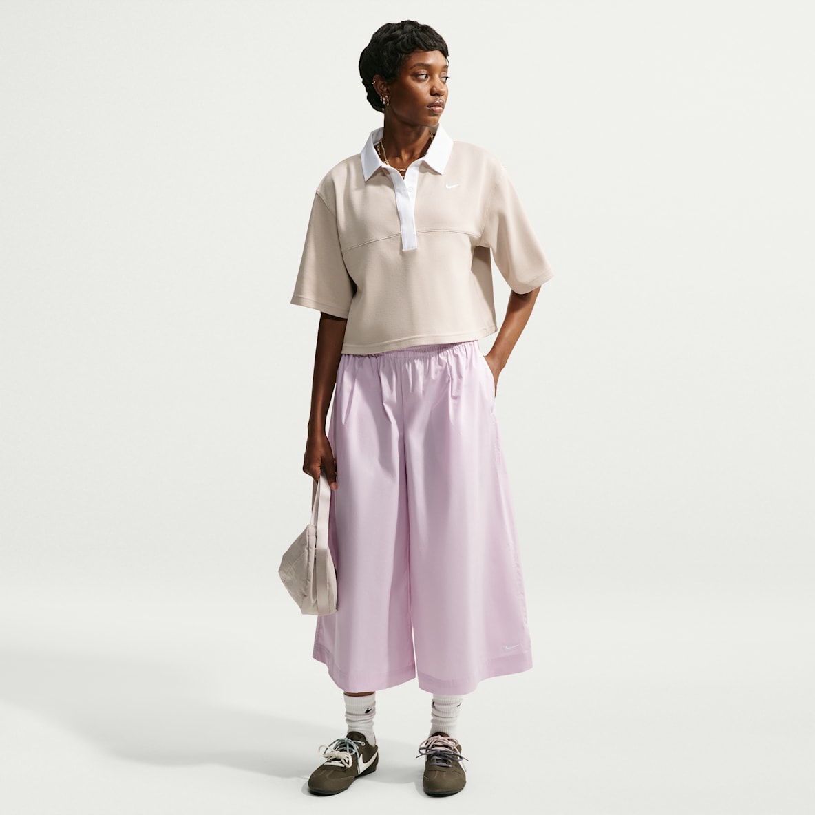 Nike Sportswear Women's Oversized Mid-Rise Poplin Culottes