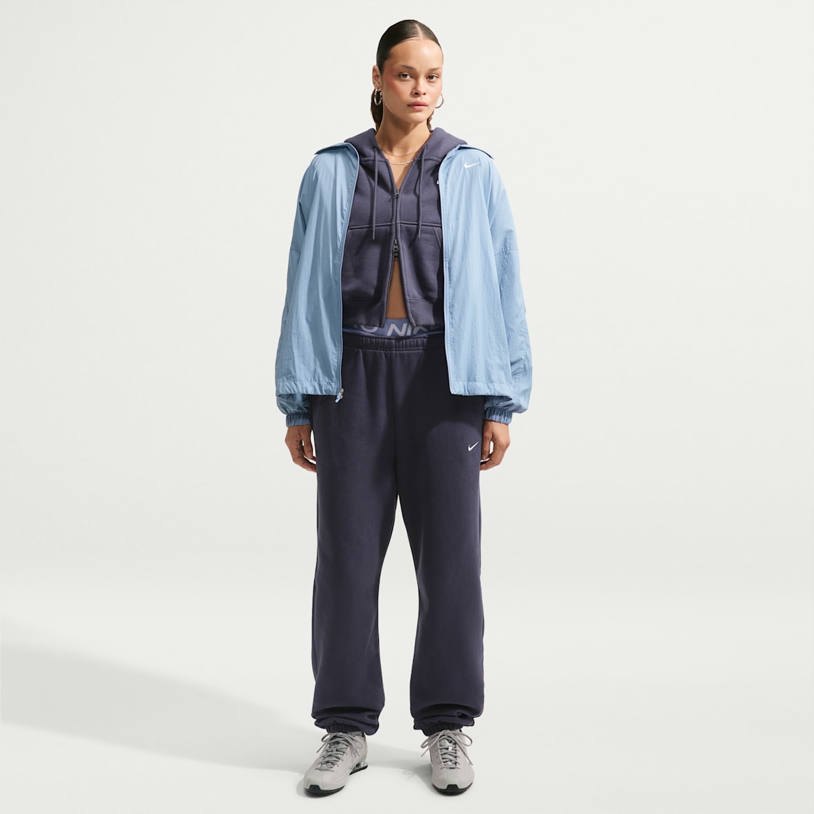 Nike Studio Fleece Medium Weight Women's High-Rise Oversized Cuffed Pants