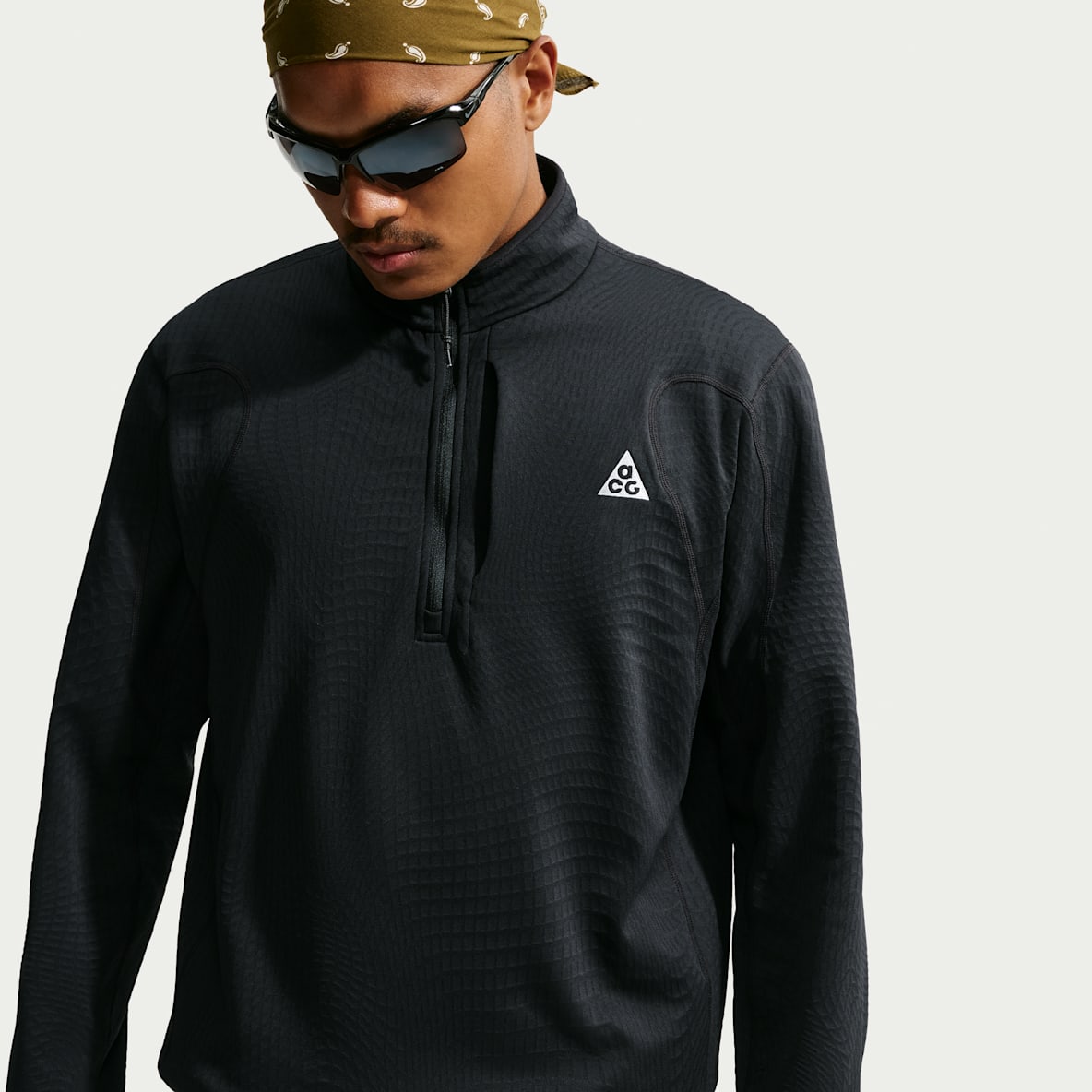 ACG Wolf Grid Men's Therma-FIT 1/2-Zip Hiking Top
