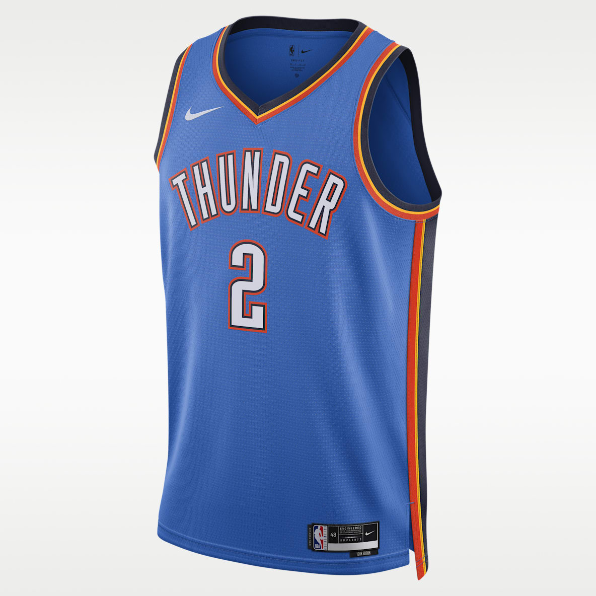 Oklahoma City Thunder Icon Edition Men's Nike Dri-FIT NBA Swingman Jersey