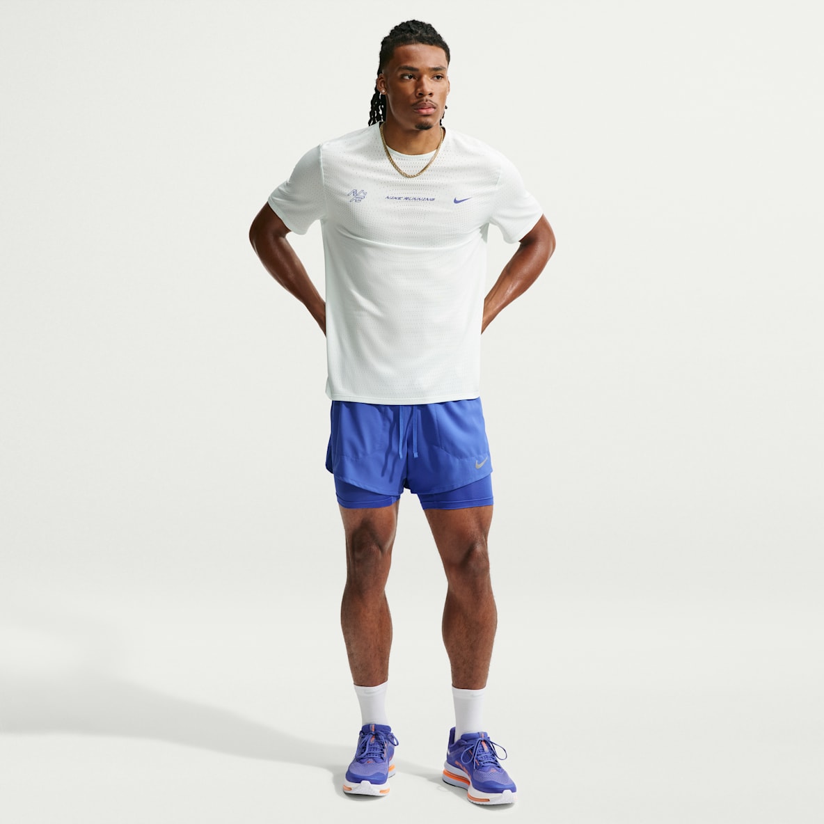 Nike Stride Men's Dri-FIT 13cm (approx.)Hybrid Running Shorts