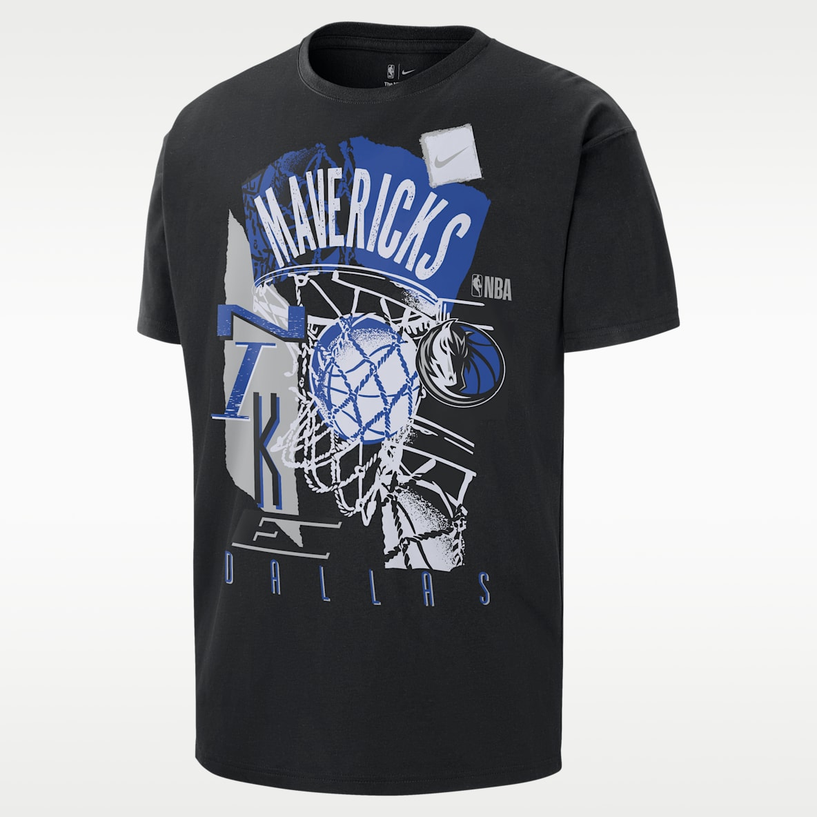 Dallas Mavericks Courtside Men's Nike NBA Vintage T-Shirt