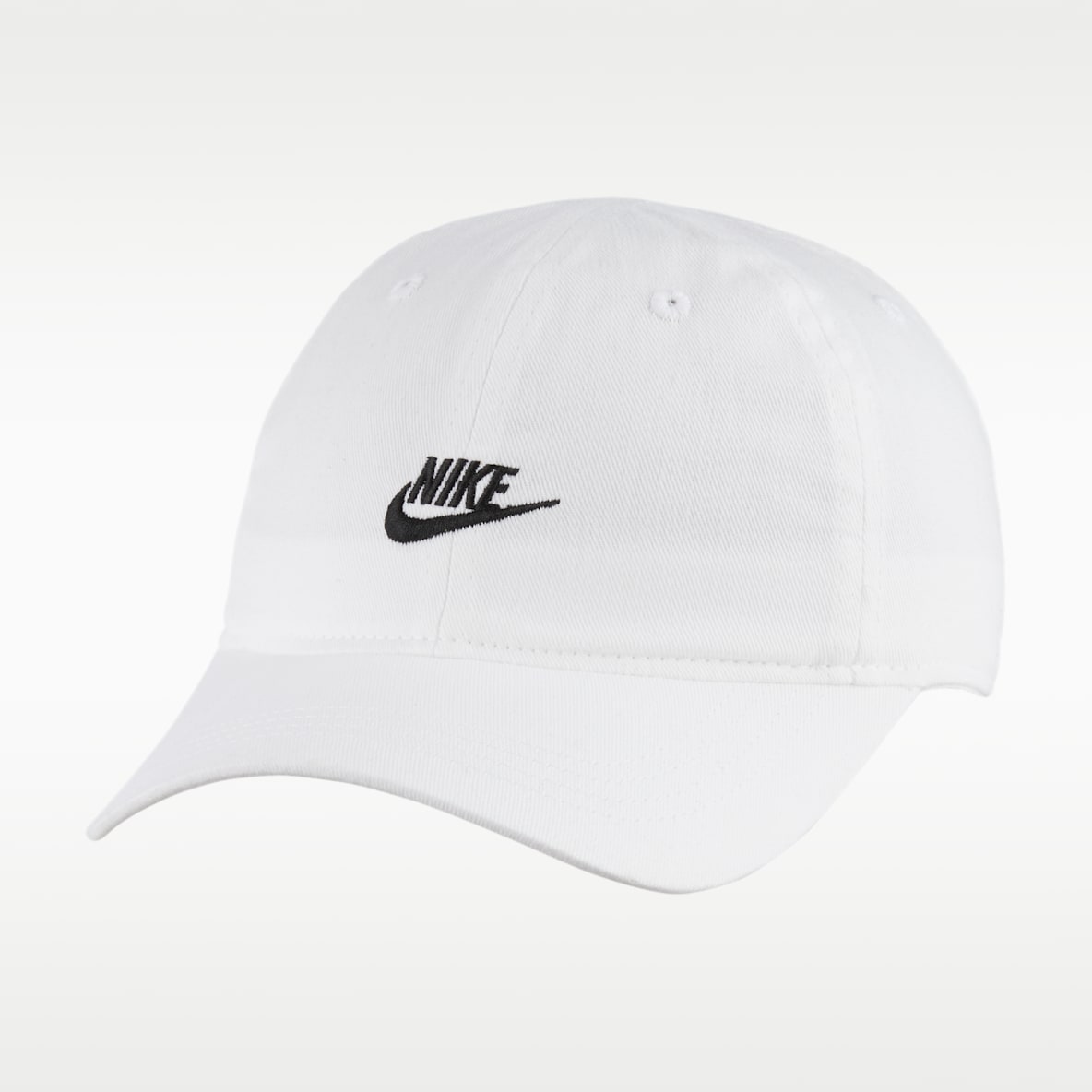 Nike Gorra Futura con visera curva para niños talla pequeña