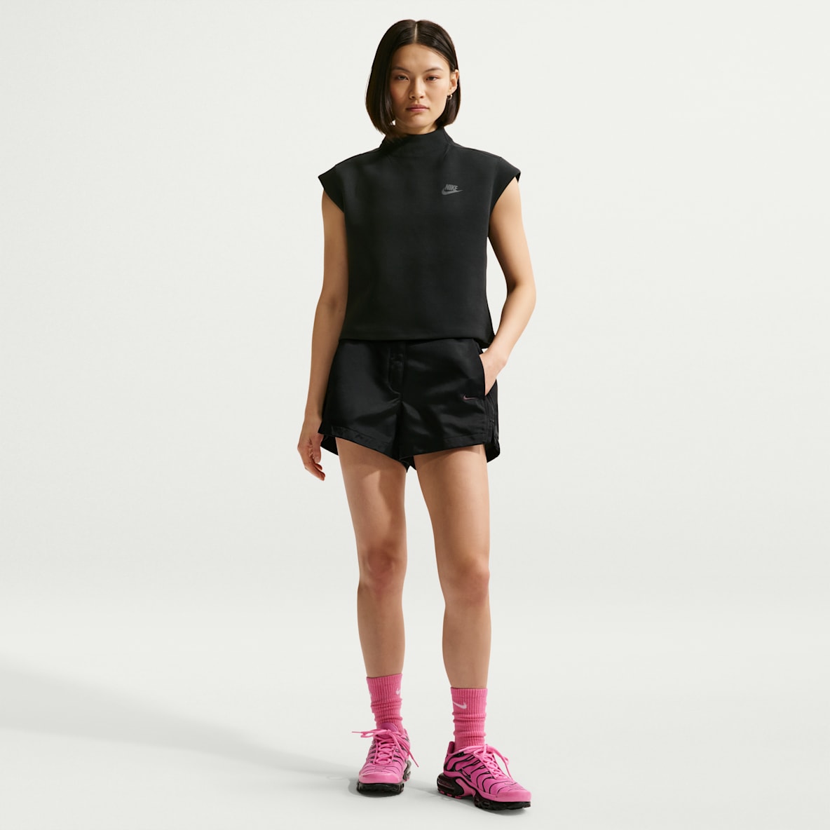 Nike Sportswear Women's High-Waisted Satin Hot Shorts