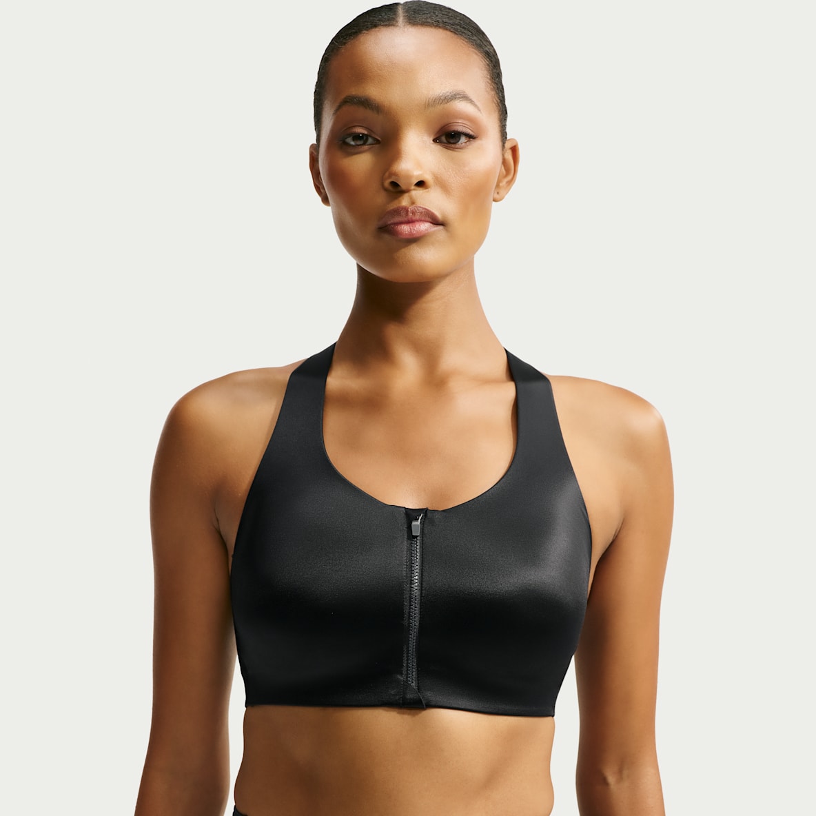 NikeSKIMS Satin Shine Brassière à zip avant pour femme