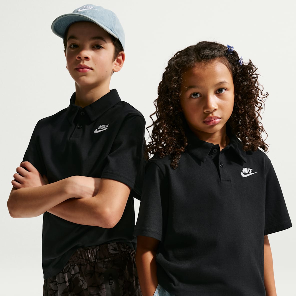 Nike Sportswear Club Older Kids' Knit Short-Sleeve Polo