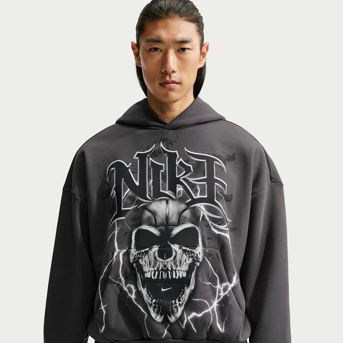 Nike Standard Issue Men's Brushed Pullover Basketball Hoodie