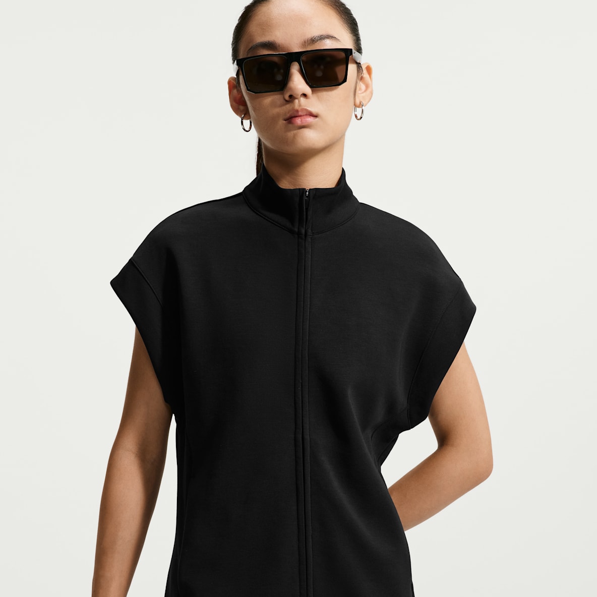Nike 24.7 ImpossiblySoft ウィメンズ Dri-FIT フルジップ チュニック