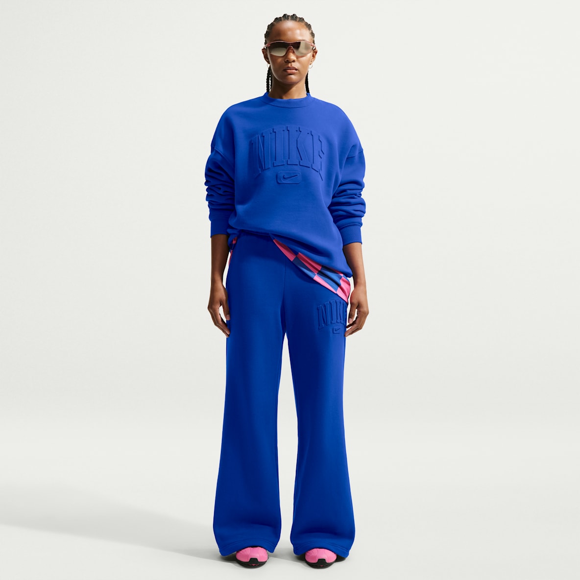 Nike Studio Fleece Medium Weight Women's Mid-Rise Wide-Leg Pants