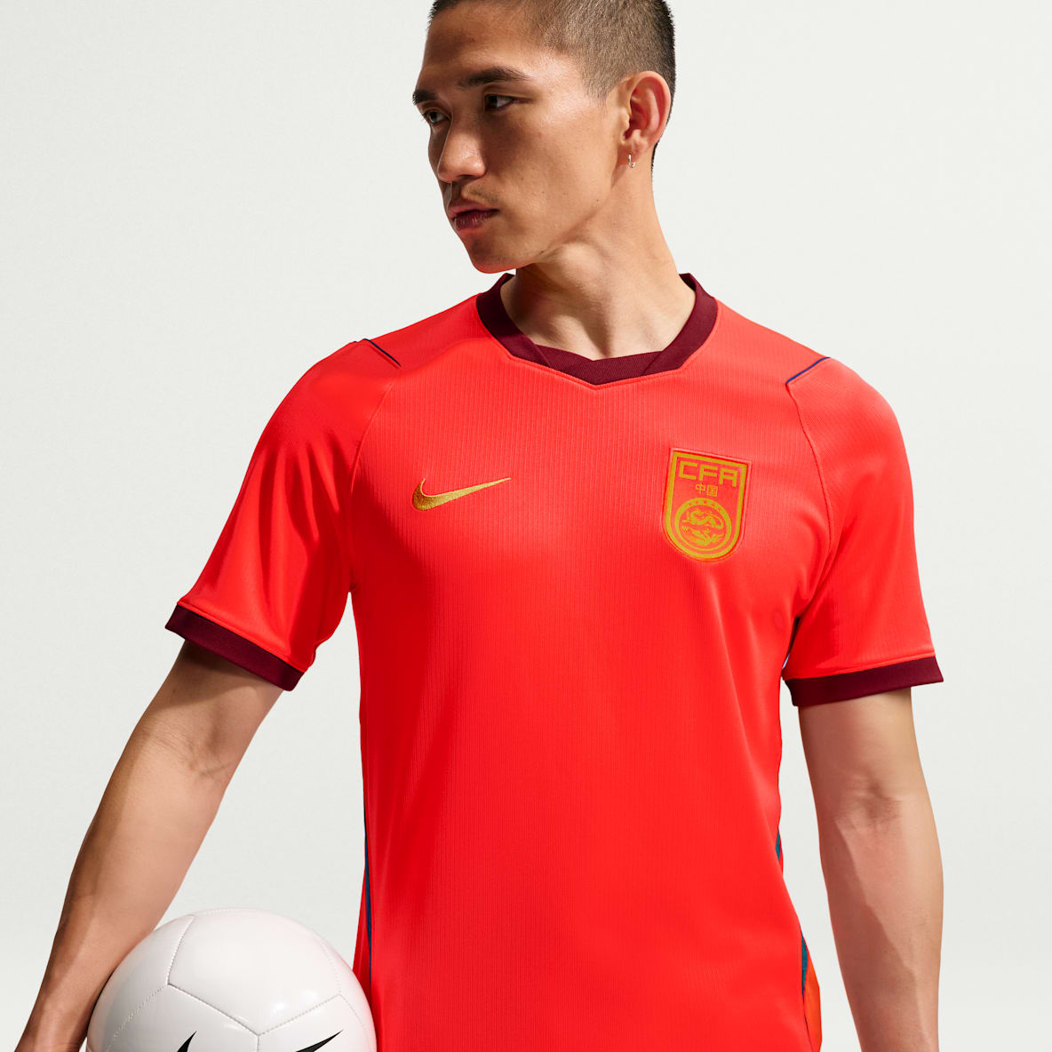 China 2026 Stadium Home Men's Nike Dri-FIT Football Replica Shirt