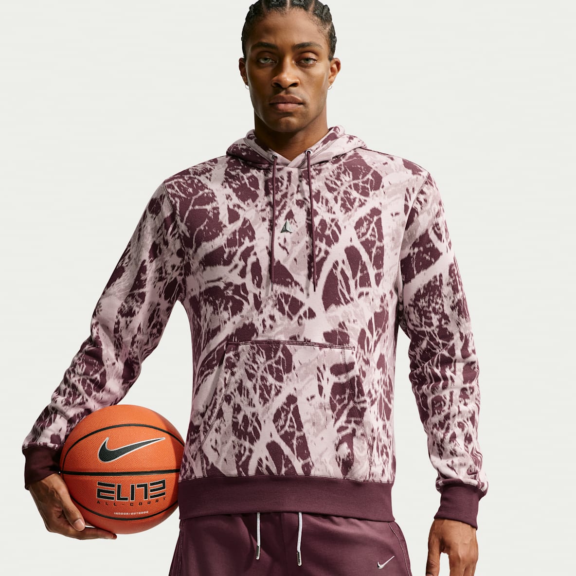 Ja Nike Club Sudadera con gorro de básquetbol para hombre