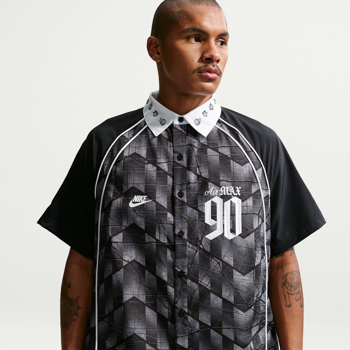 Nike SB Mad 90 Pack 'Hypervenom' Men's Nike SB Dri-FIT Bowler Short-Sleeve Top