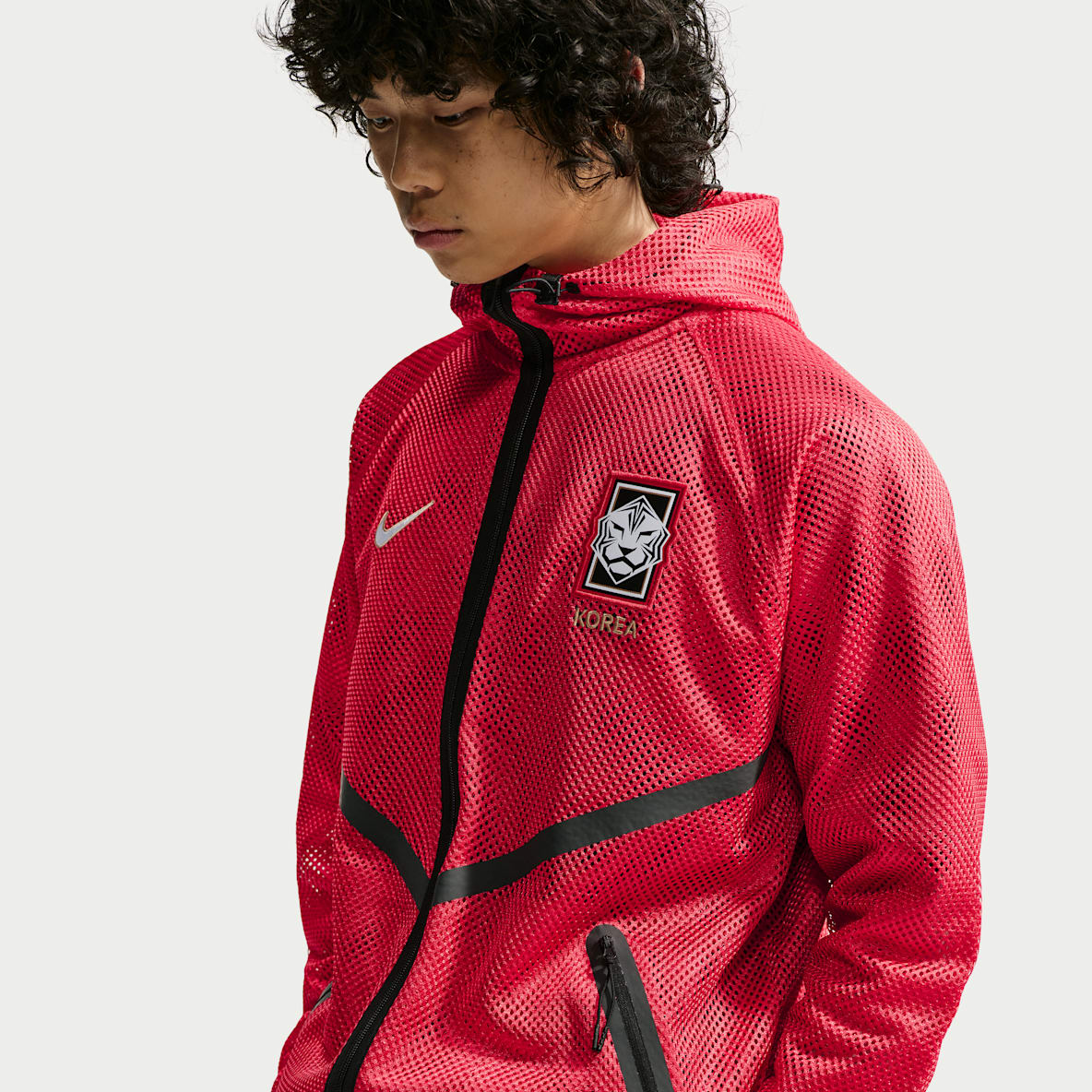 KOREA メンズ ナイキ Dri-FIT サッカー アンセム ジャケット