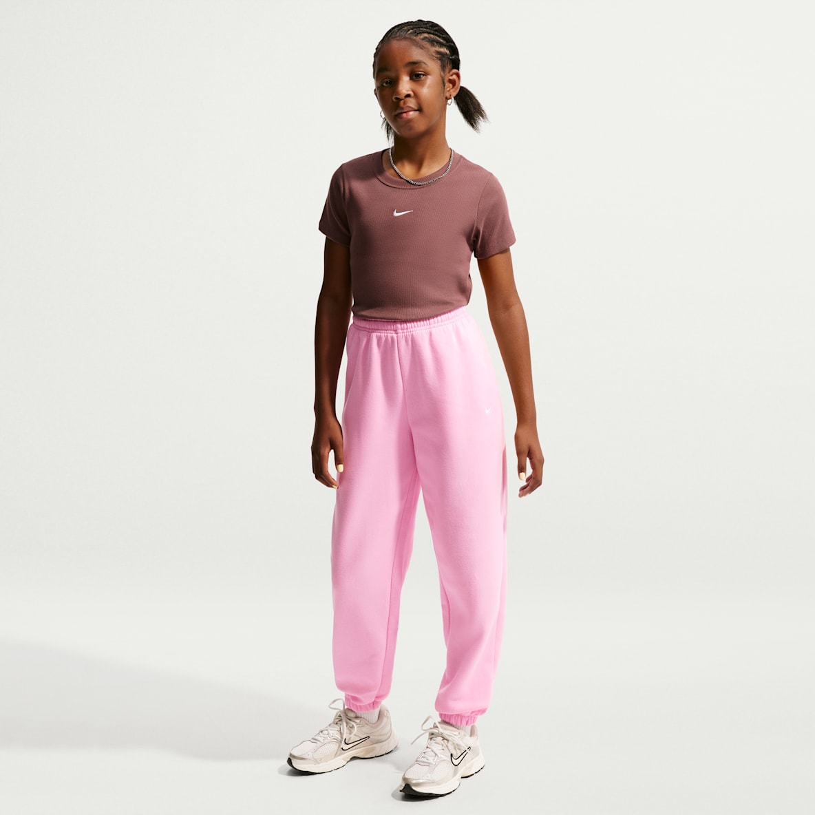 Nike Sportswear Studio Fleece Girls' Loose Pants