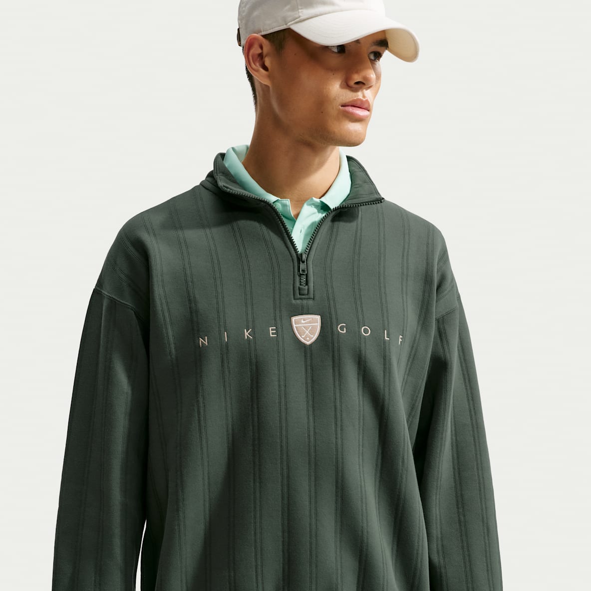 Nike Fairway Fresh Men's Therma-FIT Oversized 1/2-Zip Golf Top