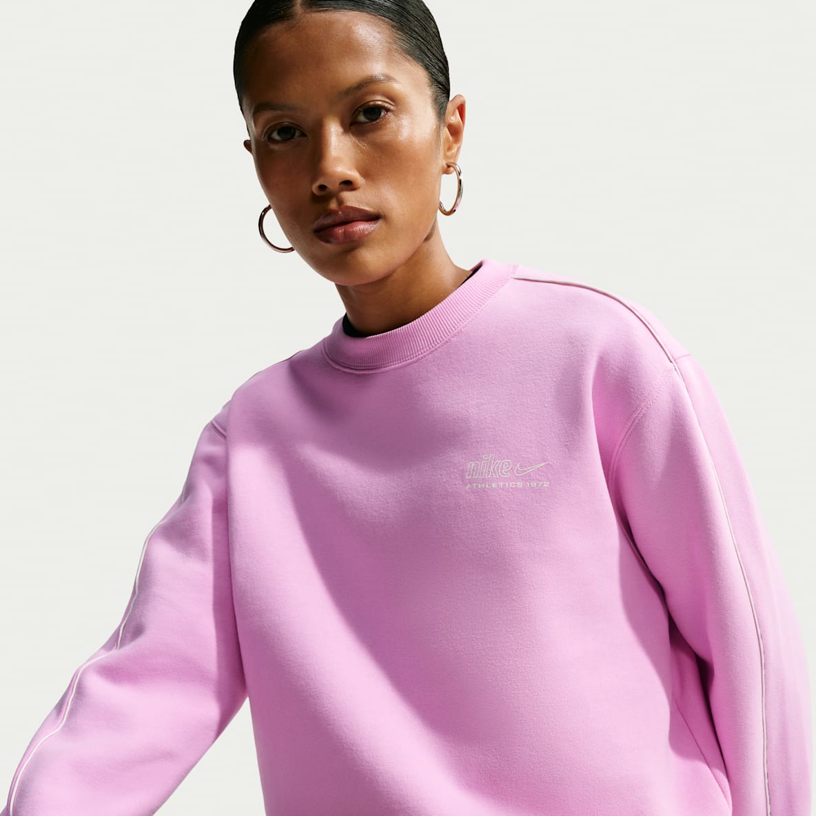 Nike Studio Fleece Medium Weight "Graphic Pack" Women's "Nike Athletic Department" Crew