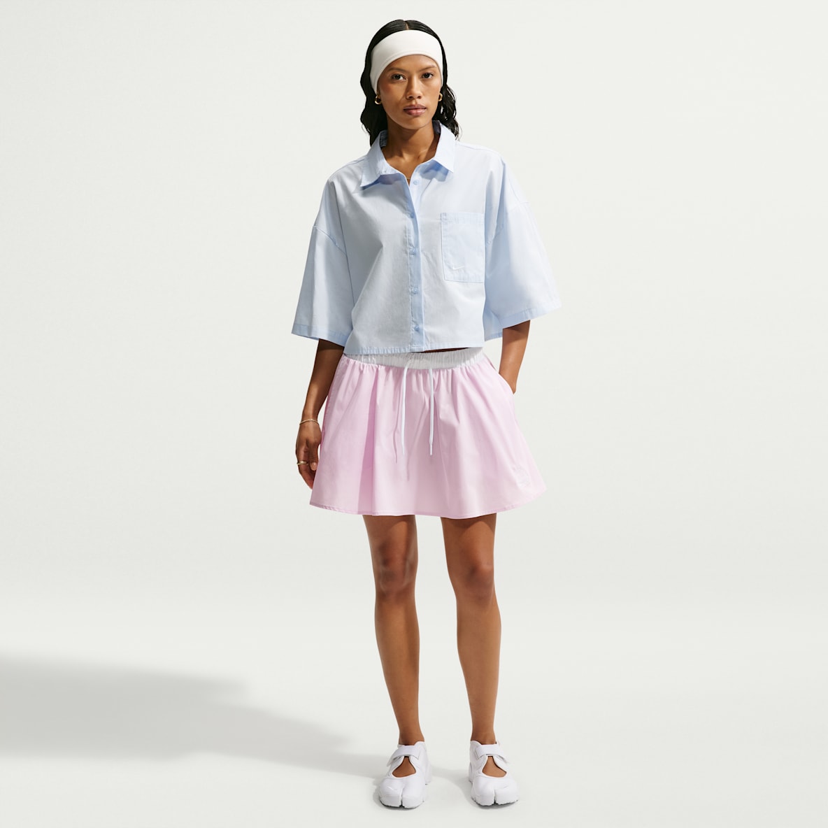 Nike Sportswear Women's Mid-Rise Poplin Mini Skirt