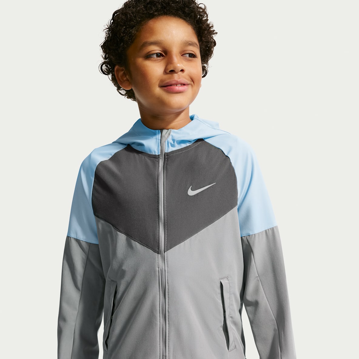 Nike Miler Big Kids' Repel Running Jacket